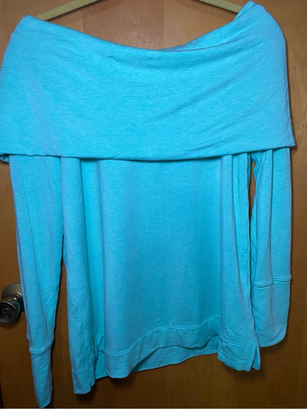 Lilly Pulitzer Bright Turquoise Off-Shoulder Knit Skirt